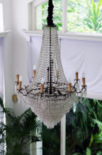 chandelier in room