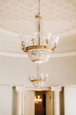 antique crystal chandelier chandelier in room