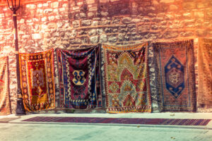 Hand made carpet and rugs of traditional types